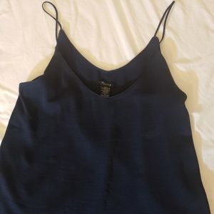 Dark blue top